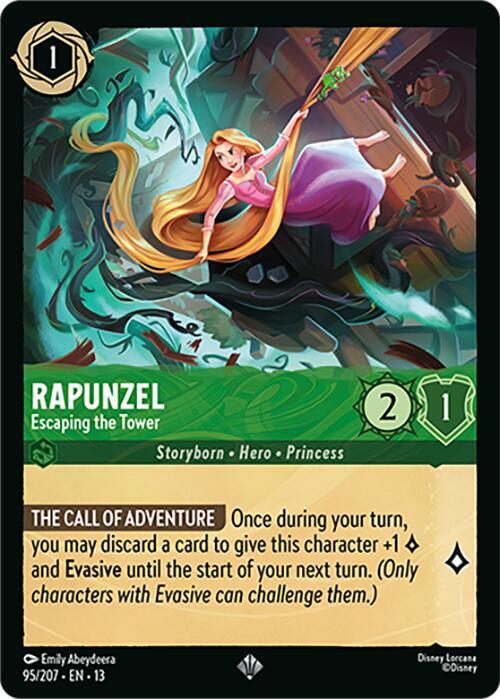 Rapunzel, Escaping the Tower 95/207 (Attack of the Vine!) 
