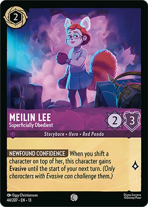 Meilin Lee, Superficially Obedient 44/207 (Attack of the Vine!)  - Cold Foil