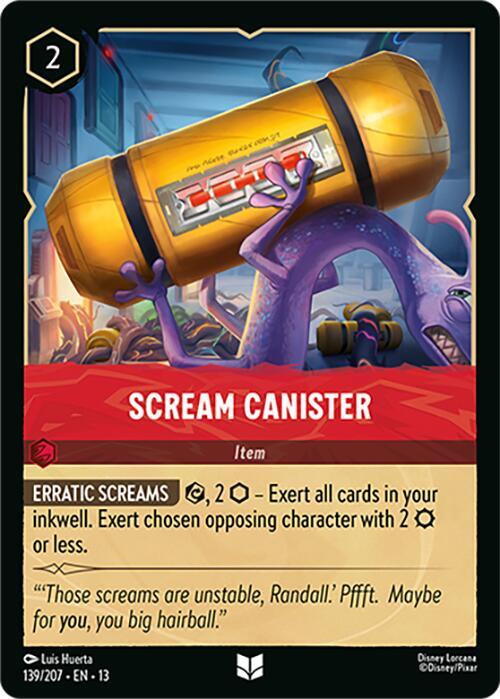 Scream Canister 139/204 (Attack of the Vine!)  - Cold Foil