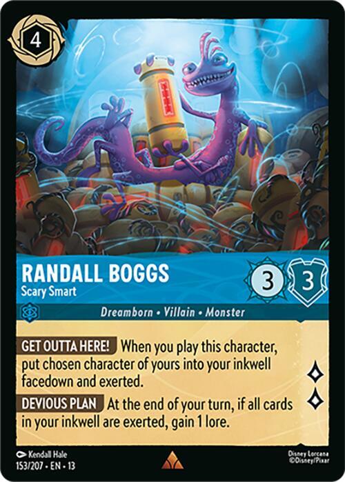 Randall Boggs, Scary Smart 153/207 (Attack of the Vine!)  - Cold Foil