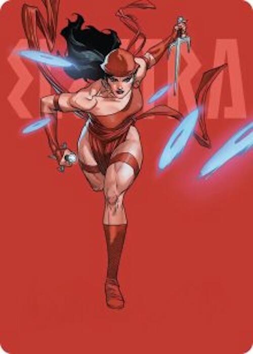 Elektra Daughter of the Hand 25 (Art Series: Marvel Super Heroes) 