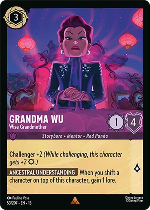 Grandma Wu, Wise Grandmother 53/207 (Attack of the Vine!)  - Cold Foil