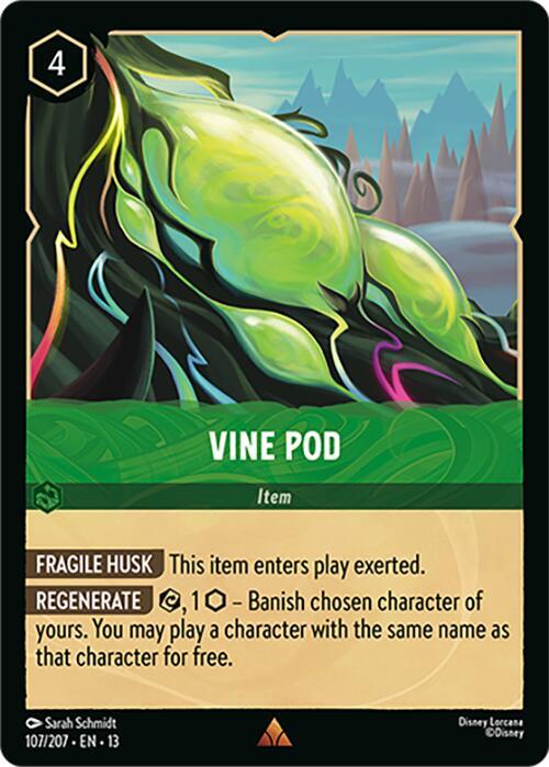 Vine Pod 107/207 (Attack of the Vine!)  - Cold Foil