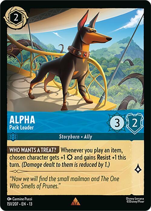 Alpha, Pack Leader 151/204 (Attack of the Vine!)  - Cold Foil