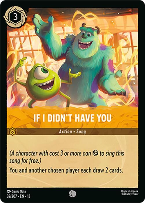 If I Didn't Have You 32/204 (Attack of the Vine!)  - Cold Foil