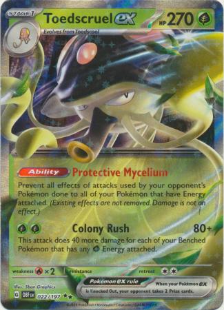 Toedscruel ex Double Rare 022/197