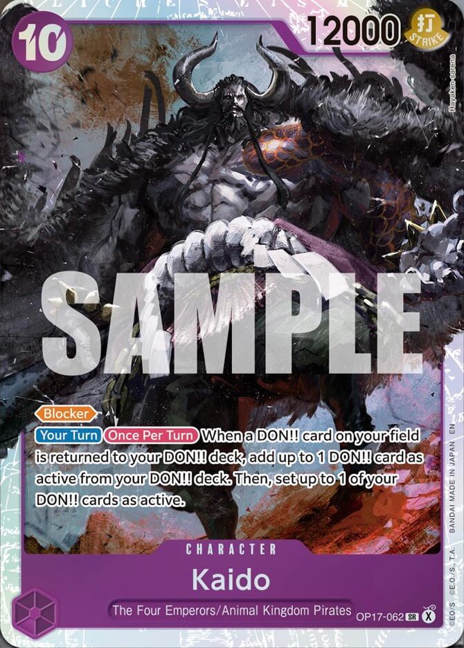 Kaido OP17-062 (The World's Strongest Warriors)  - Foil