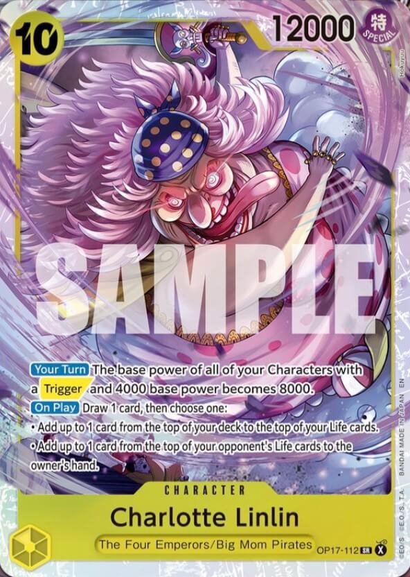Charlotte Linlin OP17-112 (The World's Strongest Warriors)  - Foil