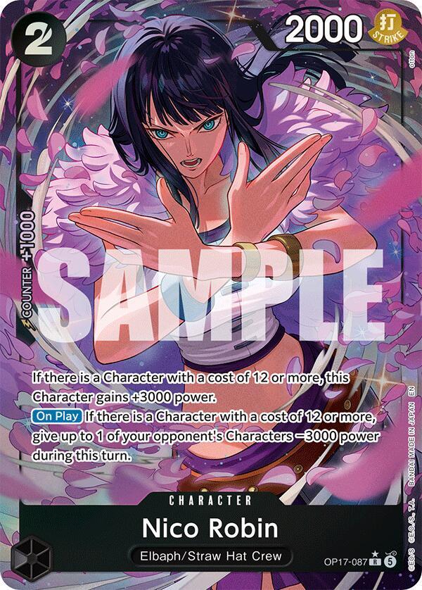 Nico Robin OP17-087 (The World's Strongest Warriors)  - Alternate Art Foil