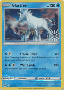 Glastrier - 051/196 - Pokemon Countdown Calendar Promo