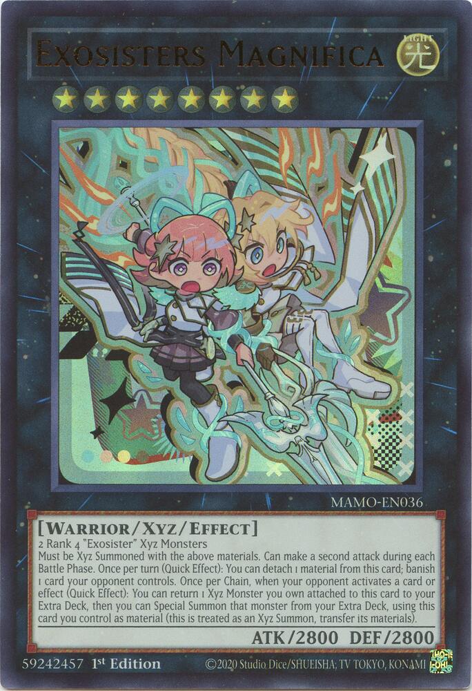Exosisters Magnifica MAMO-EN036 (Magnificent Monsters)  - 1st Edition