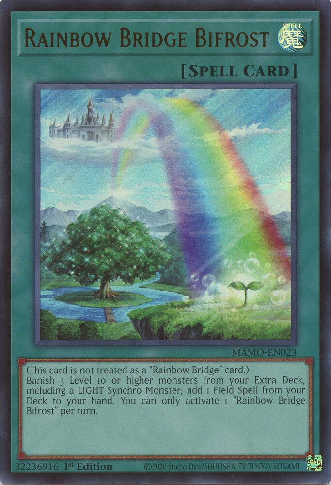 Rainbow Bridge Bifrost MAMO-EN023 (Magnificent Monsters)  - 1st Edition
