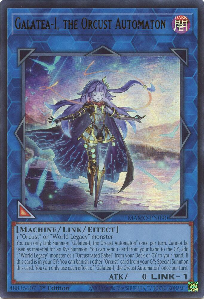 Galatea I the Orcust Automaton MAMO-EN090 (Magnificent Monsters)  - 1st Edition