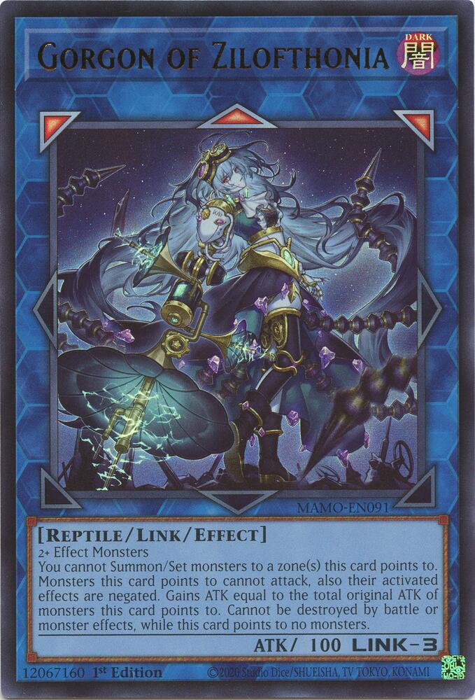 Gorgon of Zilofthonia MAMO-EN091 (Magnificent Monsters)  - 1st Edition