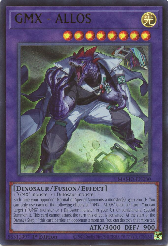 GMX ALLOS MAMO-EN080 (Magnificent Monsters)  - 1st Edition