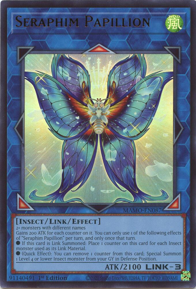 Seraphim Papillion MAMO-EN087 (Magnificent Monsters)  - 1st Edition