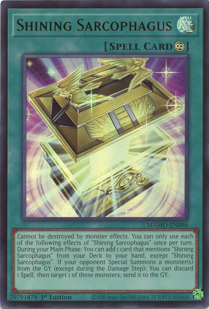 Shining Sarcophagus MAMO-EN096 (Magnificent Monsters)  - 1st Edition