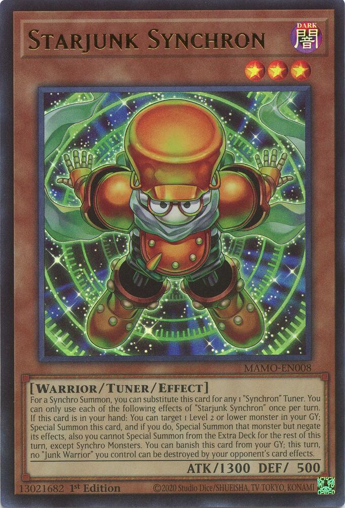 Starjunk Synchron MAMO-EN008 (Magnificent Monsters)  - 1st Edition