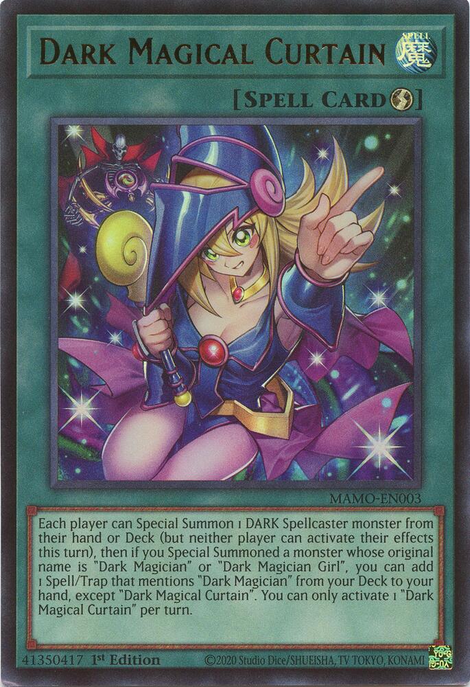 Dark Magical Curtain MAMO-EN003 (Magnificent Monsters)  - 1st Edition