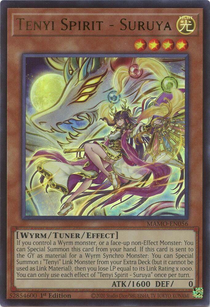 Tenyi Spirit Suruya MAMO-EN056 (Magnificent Monsters)  - 1st Edition