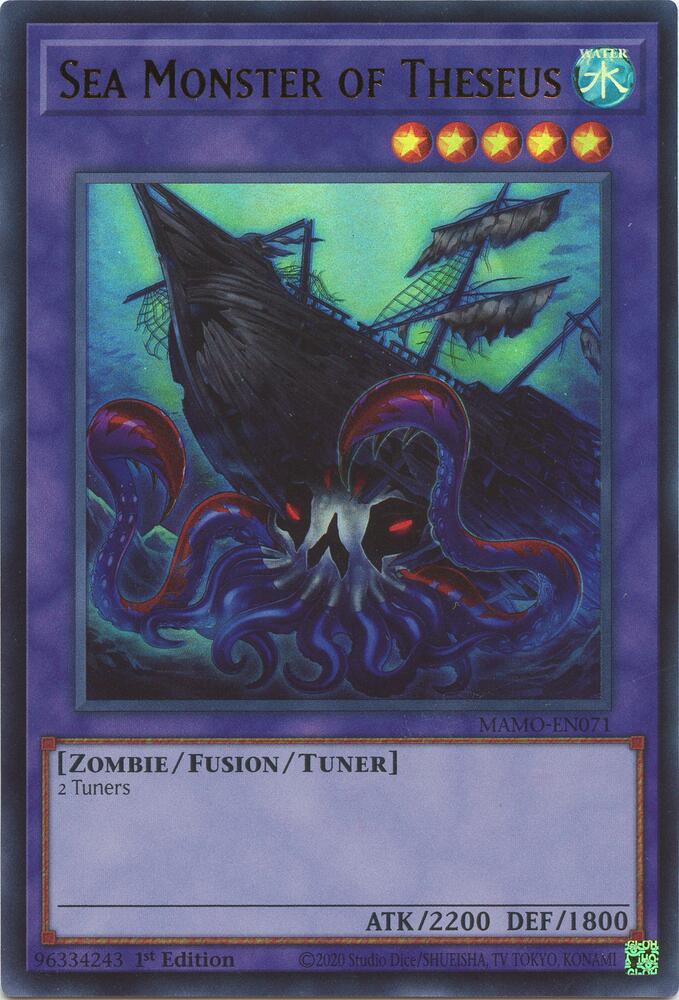 Sea Monster of Theseus MAMO-EN071 (Magnificent Monsters)  - 1st Edition