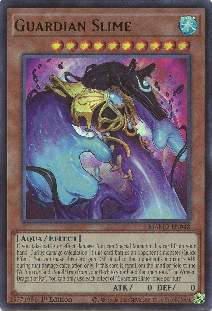 Guardian Slime MAMO-EN048 (Magnificent Monsters)  - 1st Edition