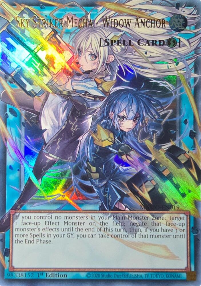 Sky Striker Mecha Widow Anchor MAMO-EN019 (Magnificent Monsters)  - 1st Edition