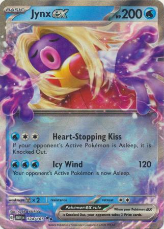 Jynx ex - 124/165 - Ultra Rare - Scarlet & Violet 151