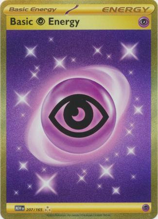Psychic Energy - 207/165 - Gold Secret Rare - Scarlet & Violet 151
