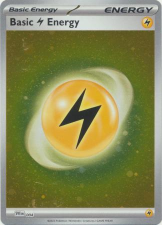 Basic Lightning Energy (Cosmos Holo) SV: 151 Common 004