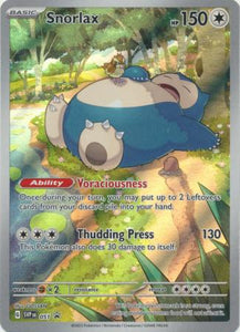 Snorlax - SVP051 - Illustration Rare Promo - Pokemon Scarlet & Violet 151 Promos