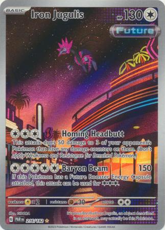 Iron Jugulis - Paradox Rift 216/182 Illustration Rare