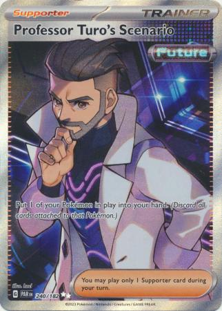 Professor Turo's Scenario - 240/182 - Full Art Secret Rare (T)