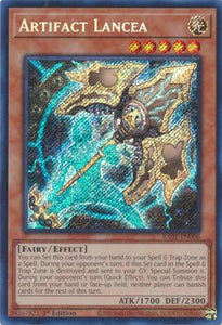 Artifact Lancea - RA01-EN006 - Secret Rare - 25th Anniversary Rarity Collection