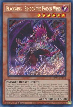 Blackwing - Simoon the Poison Wind - RA01-EN012 - Secret Rare - 25th Anniversary Rarity Collection