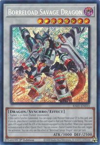 Borreload Savage Dragon - RA01-EN033 - Secret Rare - 25th Anniversary Rarity Collection