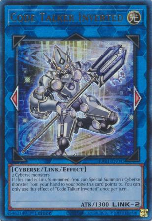 Code Talker Inverted - RA01-EN045 - Prismatic Ultimate Rare - 25th Anniversary Rarity Collection