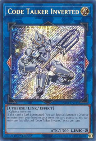 Code Talker Inverted - RA01-EN045 - Secret Rare - 25th Anniversary Rarity Collection