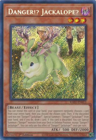 Danger!? Jackalope? - RA01-EN013 - Secret Rare - 25th Anniversary Rarity Collection