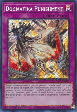 Dogmatika Punishment - RA01-EN076 - Platinum Secret Rare - 25th Anniversary Rarity Collection