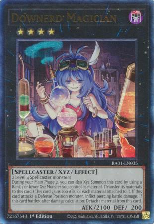 Downerd Magician - RA01-EN035 - Prismatic Collector's Rare - 25th Anniversary Rarity Collection