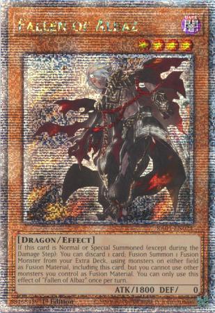 Fallen of Albaz - RA01-EN021 - Quarter Century Secret Rare - 25th Anniversary Rarity Collection