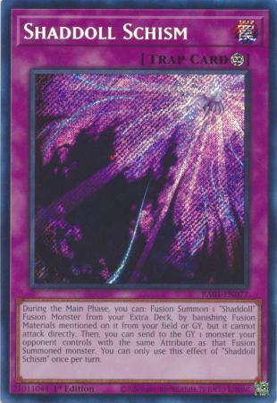 Shaddoll Schism - RA01-EN077 - Secret Rare - 25th Anniversary Rarity Collection