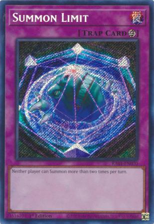 Summon Limit - RA01-EN070 - Secret Rare - 25th Anniversary Rarity Collection