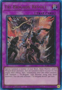 Tri-Brigade Revolt - RA01-EN079 - Prismatic Ultimate Rare - 25th Anniversary Rarity Collection