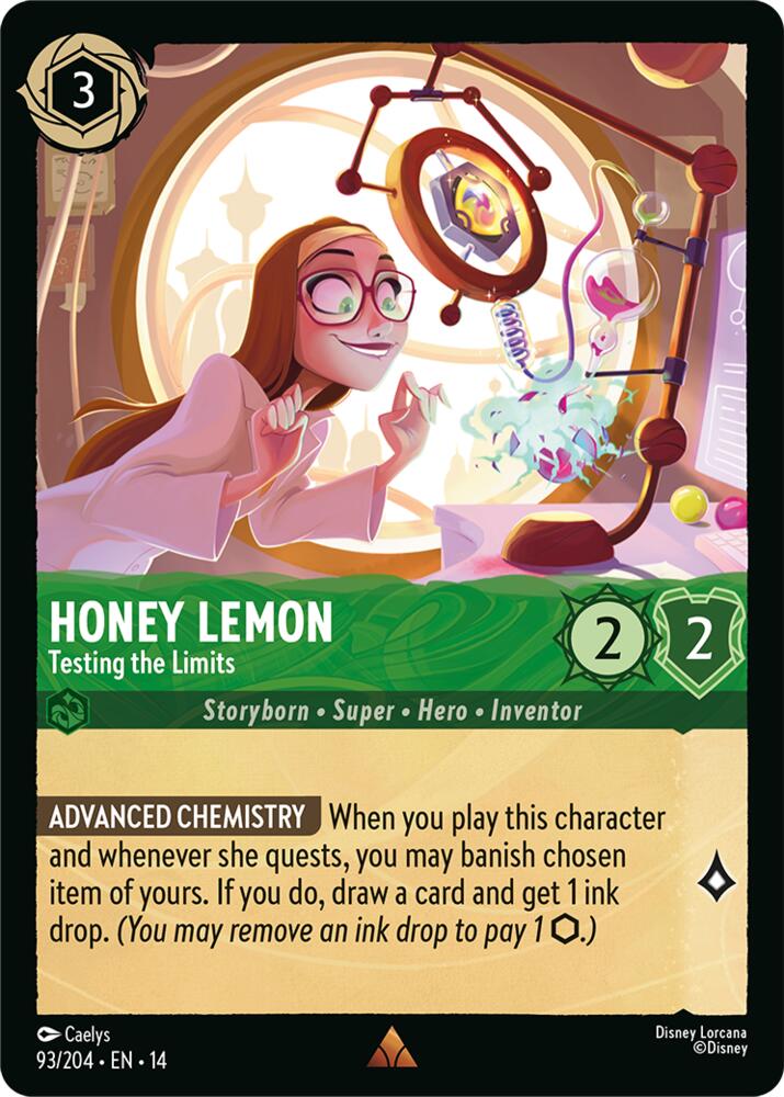 Honey Lemon, Testing the Limits 93/204 (Hyperia City)  - Cold Foil