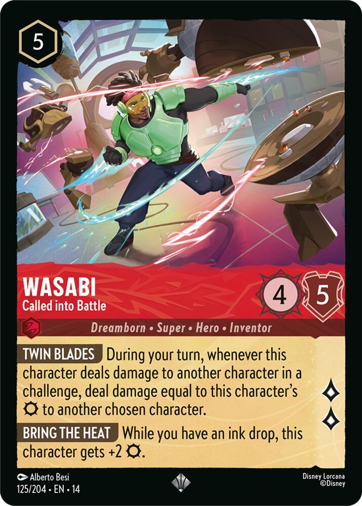 Wasabi, Called into Battle 125/204 (Hyperia City) 