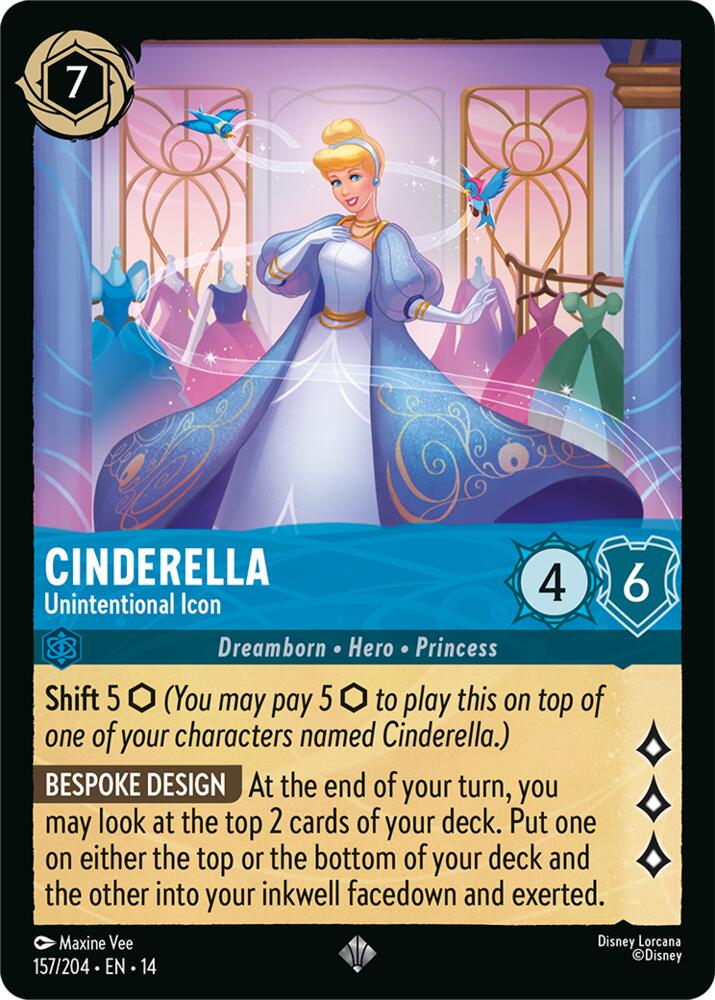 Cinderella, Unintentional Icon 157/204 (Hyperia City) 