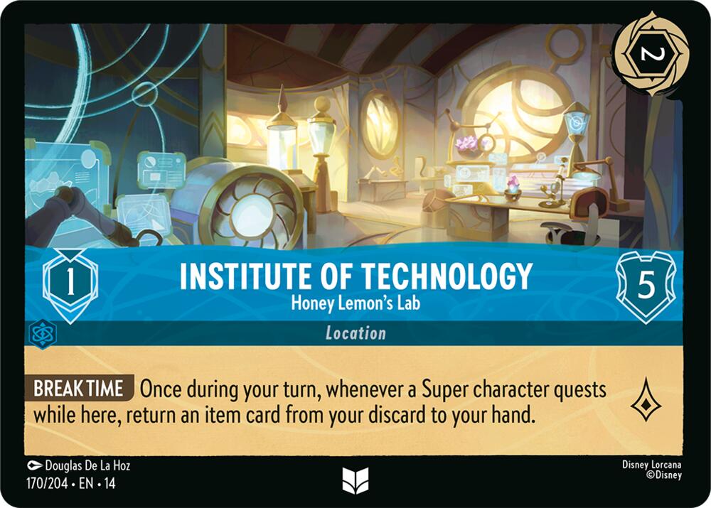 Institute of Technology, Honey Lemons Lab 170/204 (Hyperia City)  - Cold Foil