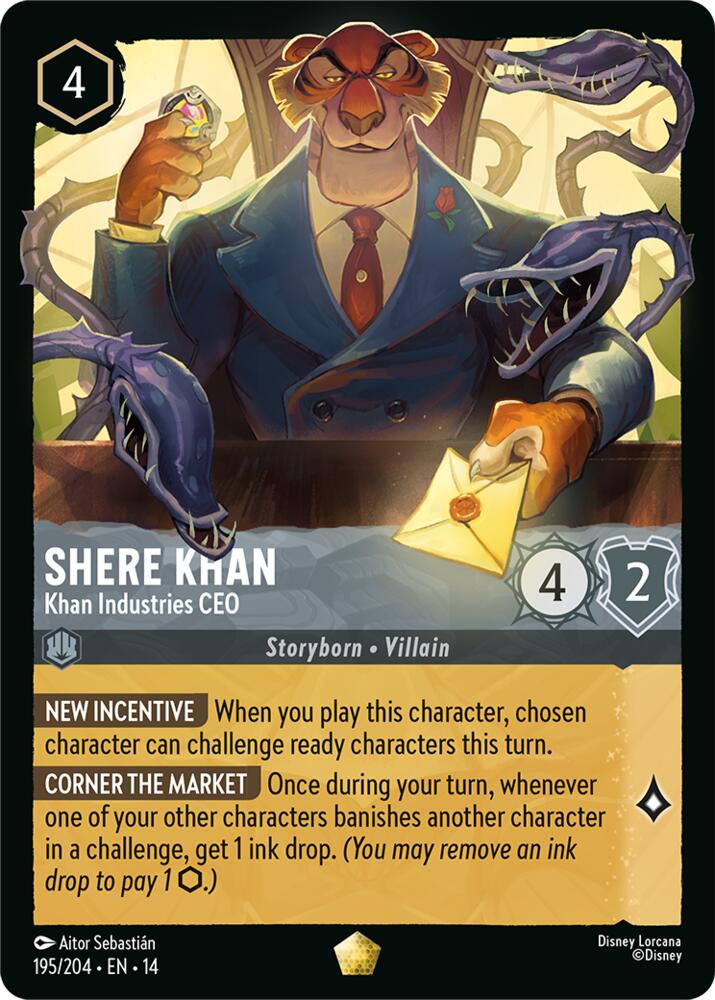 Shere Khan, Khan Industries CEO 195/204 (Hyperia City) 